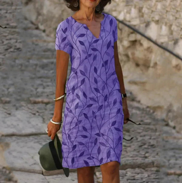 Alicia · Vestido de verano que favorece el abdomen – Silvia Morel