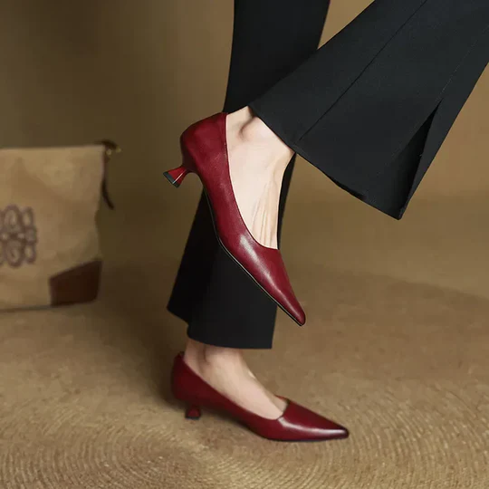 Imelda · Zapatos de tacón minimalistas – Silvia Morel
