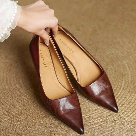 Imelda · Zapatos de tacón minimalistas – Silvia Morel
