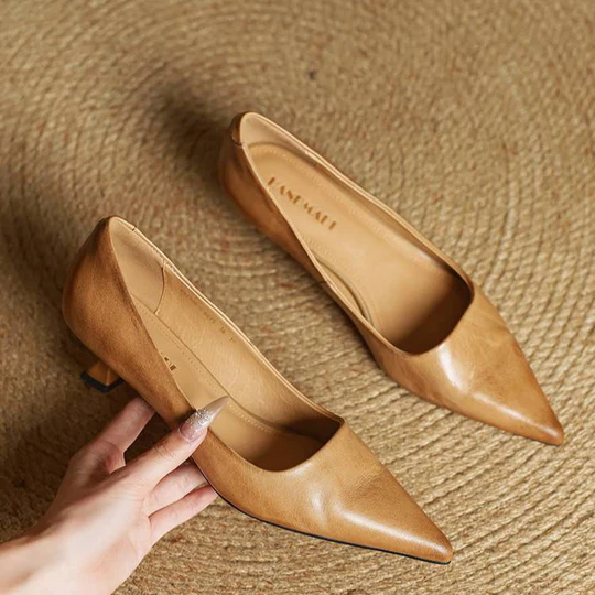 Imelda · Zapatos de tacón minimalistas – Silvia Morel