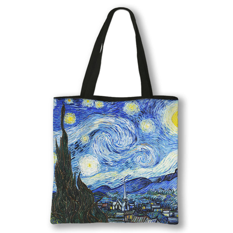 Galería · Tote bag con pinturas clásicas – Silvia Morel