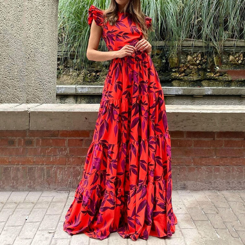 Sofía · Vestido largo floral versátil – Silvia Morel