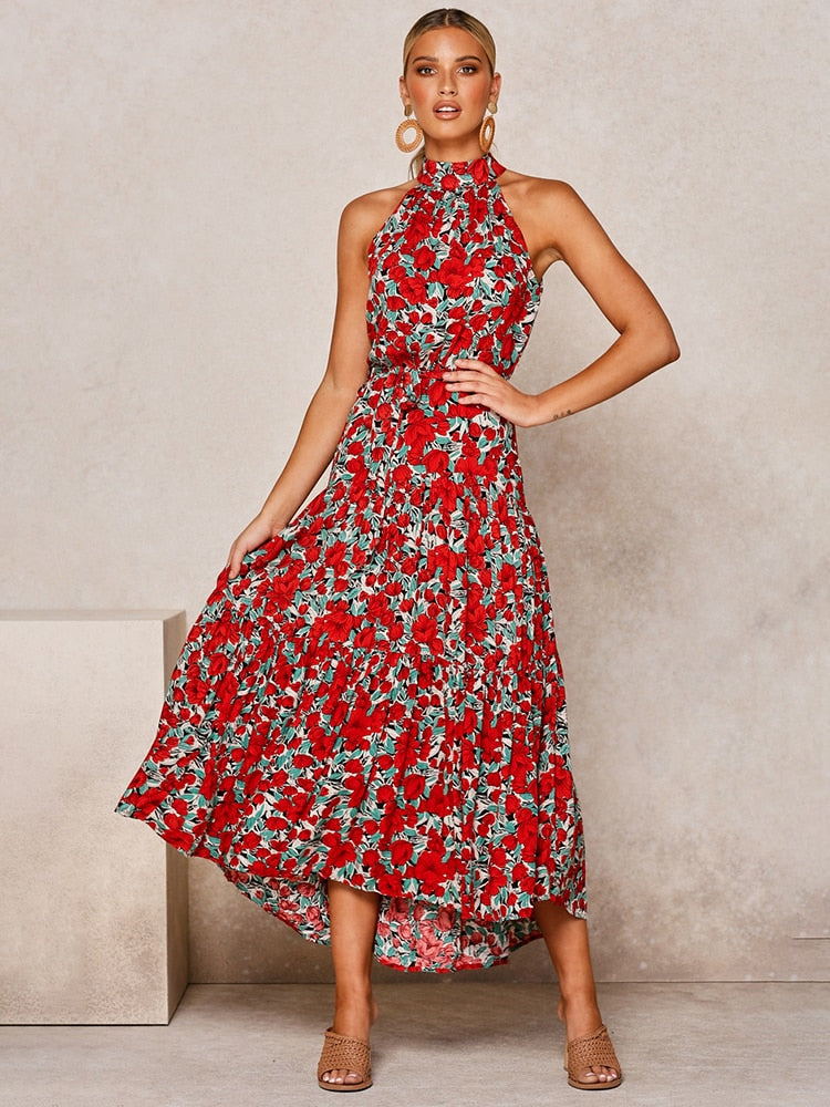 Olvido · Vestido con vuelo – Silvia Morel