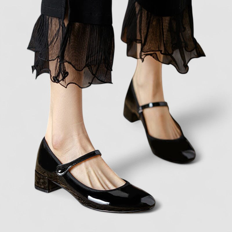 Zaida · Zapatos Mary Jane planos – Silvia Morel