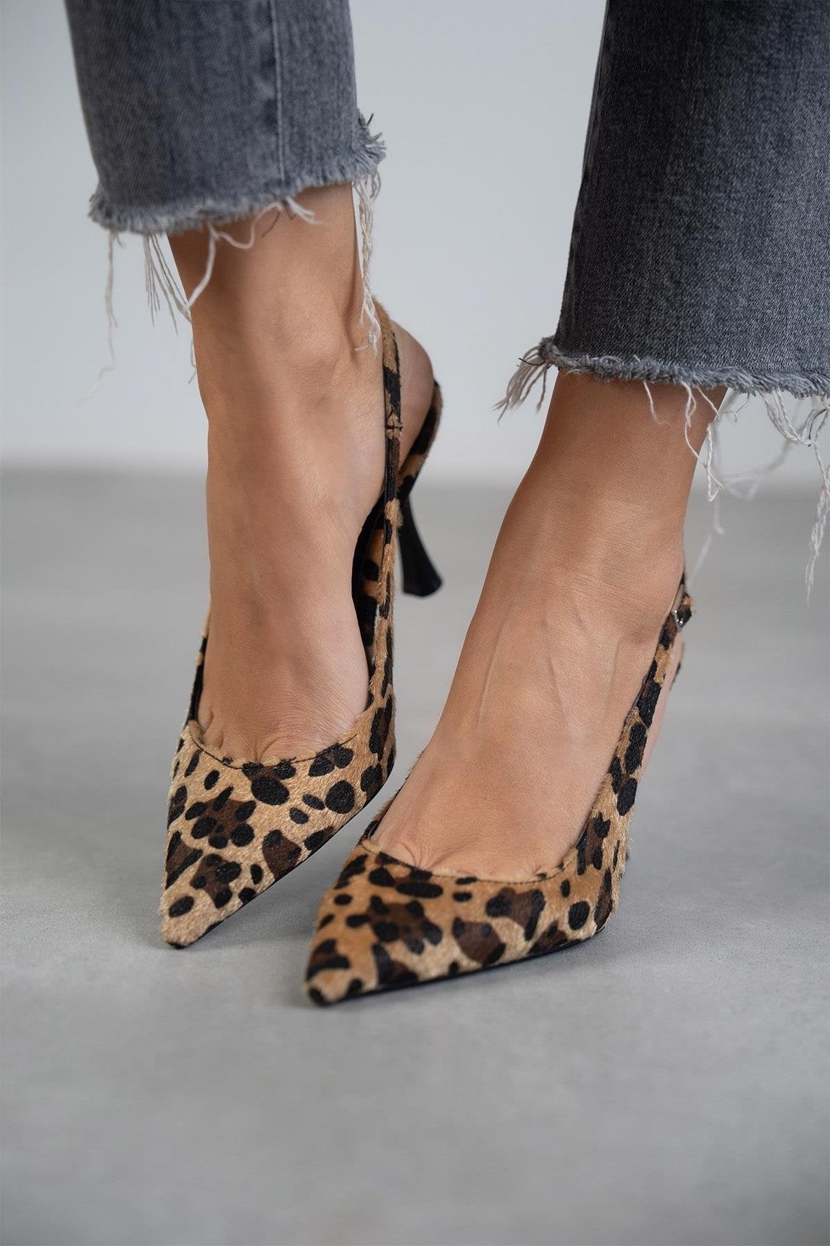 Hortensia · Zapatos de tacón de leopardo – Silvia Morel