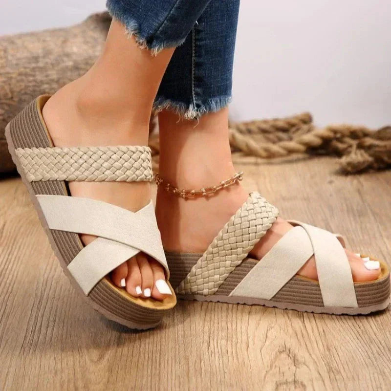 Oliva · Sandalias ergonómicas – Silvia Morel