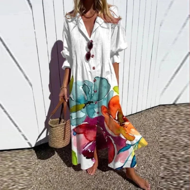 Neus · Vestido largo bohemio – Silvia Morel