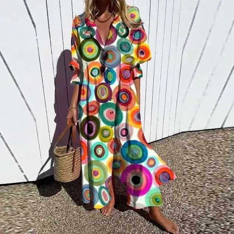 Neus · Vestido largo bohemio – Silvia Morel