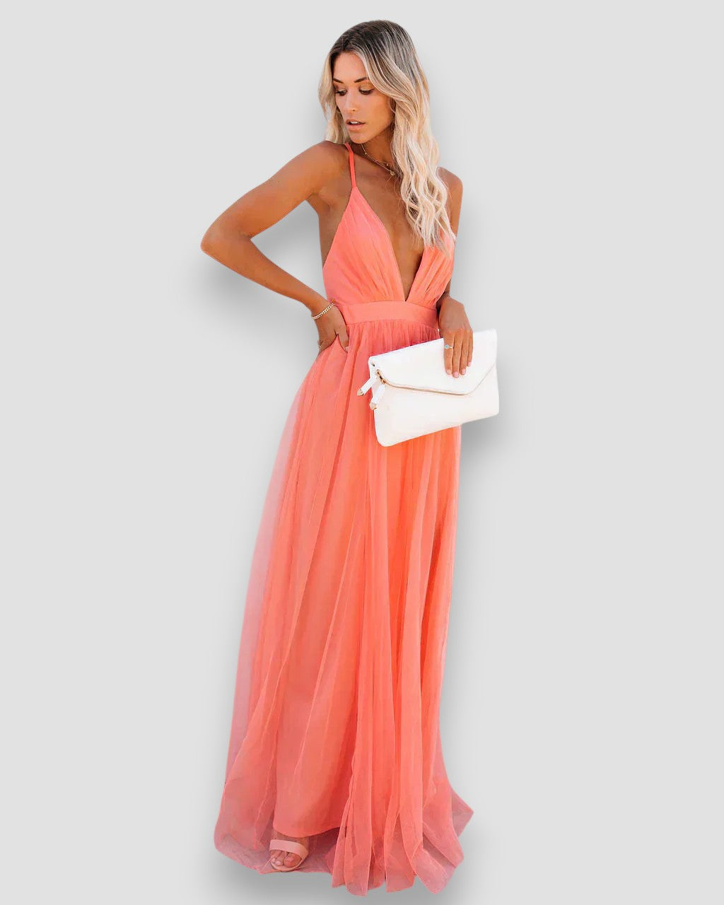 Naroa · Vestido largo versátil – Silvia Morel