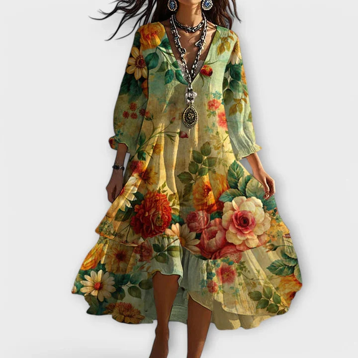 Pura · Vestido floral vintage – Silvia Morel