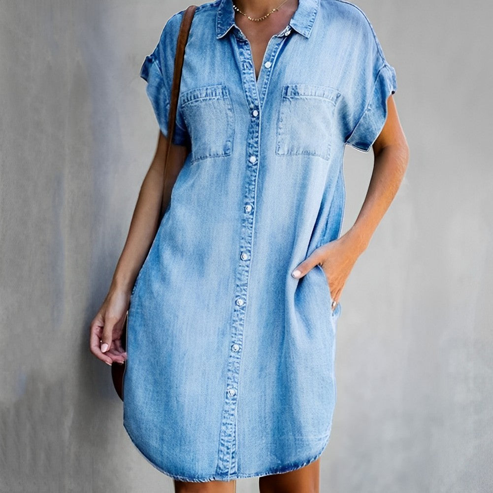 Marcia · Vestido sencillo de verano – Silvia Morel