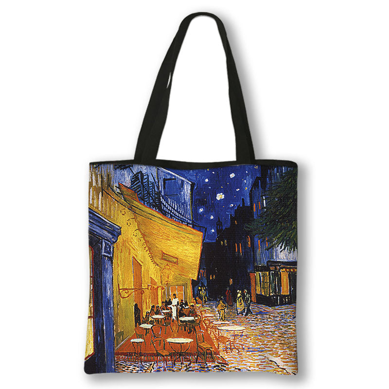 Galería · Tote bag con pinturas clásicas – Silvia Morel